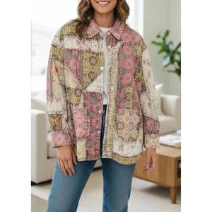 NEW PAPERLACE come and play shacket in lime/pink